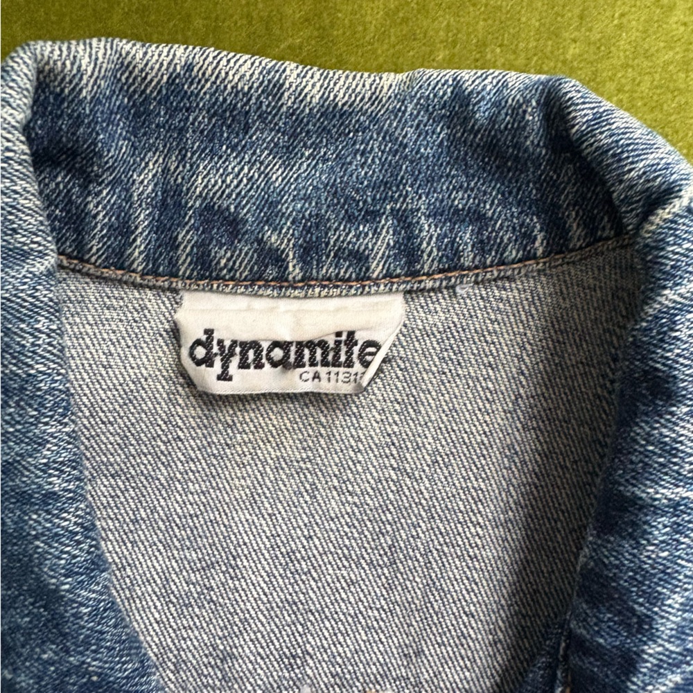 Dynamite Blue Denim Vest - Picture 2 of 6